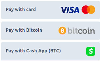 we accept visa mastercard and bitcoin for essay payments